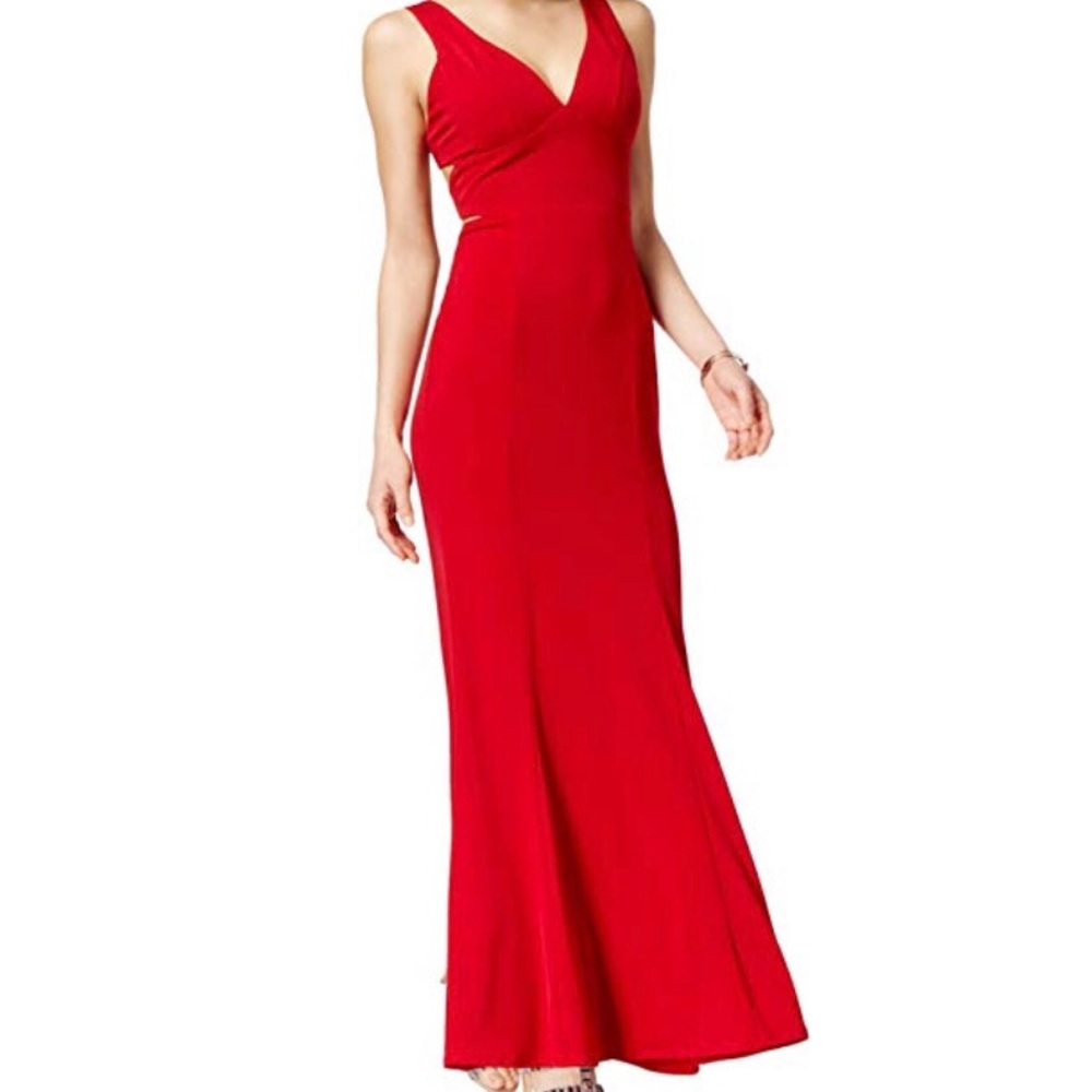 Long Red Dress